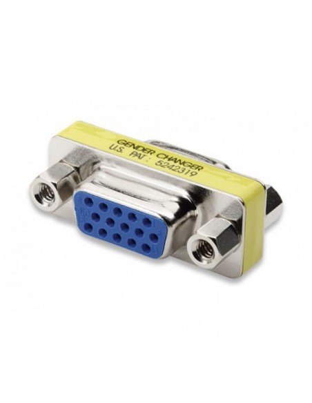 Mini Gender Changer VGA DB 15 poli HD M/F