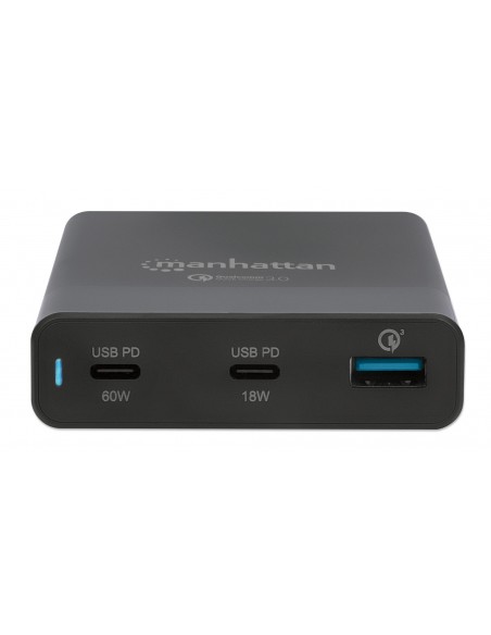 Stazione di ricarica USB-C™ PD 65W Nero