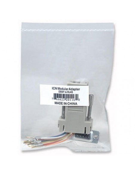 Adattatore Modulare DB 9p. M / RJ45 8 fili