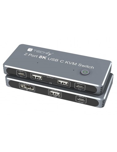 Switch KVM USB-C™ 8K DisplayPort 1.4 2xUSB-C™ 3xUSB 2.0