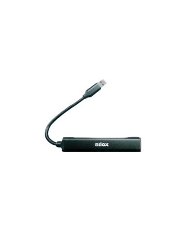 NILOX NXHUB401 HUB 4 PORTE USB 1 x 3.0 - 3 x 2.0 NERO