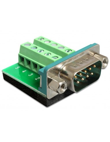 Adattatore DB9 pin Maschio Terminal Block 10 pin